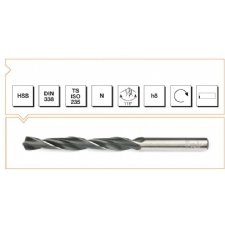 HSS DIN 338 Silindirik Sapl Ksa Matkap Ucu - HADDEL (3,1 Mm)