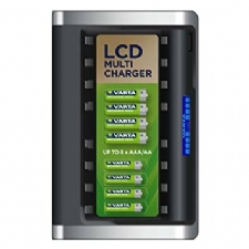 VARTA LCD Multi 8 SLOT Charger EU